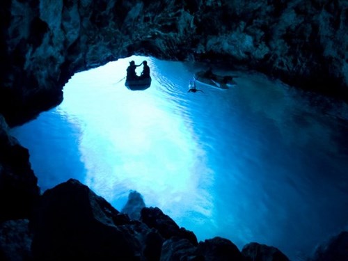 Blue Cave Vis