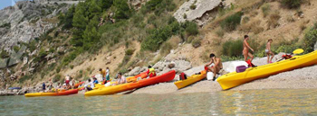 sea kayaking hvar