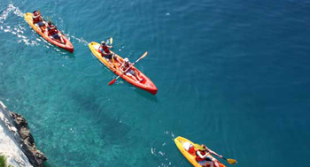 sea kayaking